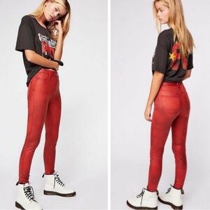 Free People Vegan Suede Skinnies 27 EXCELLENT